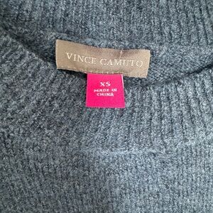 Vince Camuto blue/gray sweater